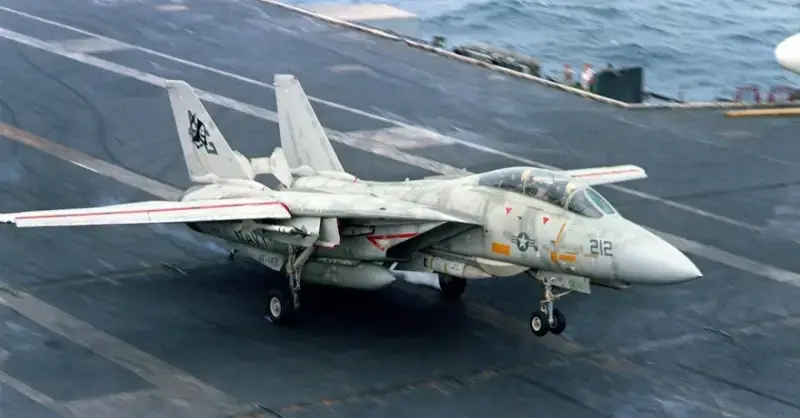 The F-14 Tomcat, a fighter plane that the American Navy adored