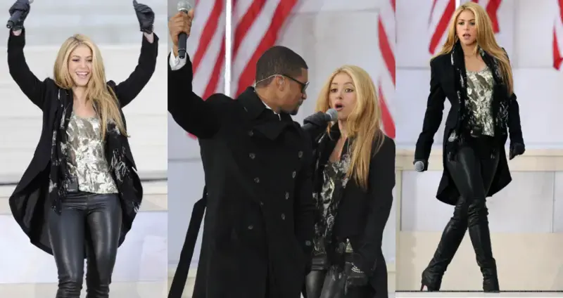 Shakira performs at We are One: The Obama Inaugural Celebration