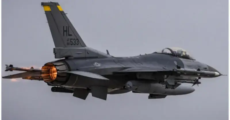 F-16 Fighter Aircraft Preflight, Takeoff, and Landing at Nellis Air Force Base