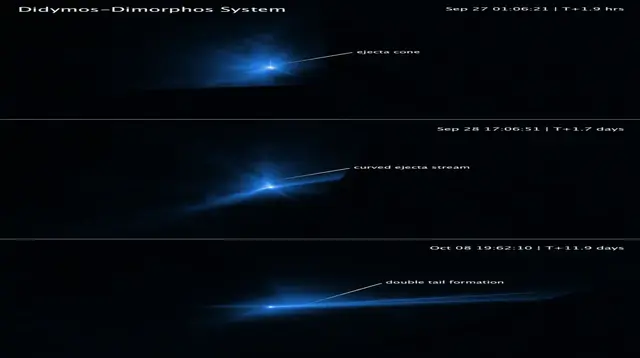 NASA releases footage of DART collision with Dimorphos