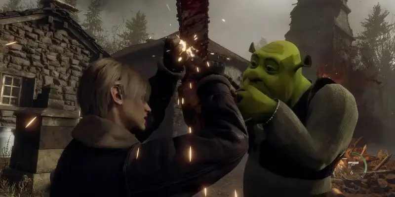 Shrek Has Already Been Added To Resident Evil 4