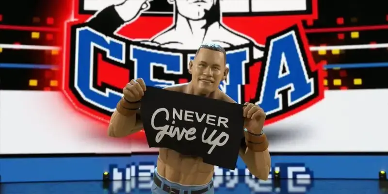 WWE 2K23 Has A Terrifying John Cena Action Figure Skin