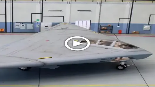 The US Navy’s A-12 Avenger Fighter Stealth Bomber has a 2,000 kg bomb and missile capacity