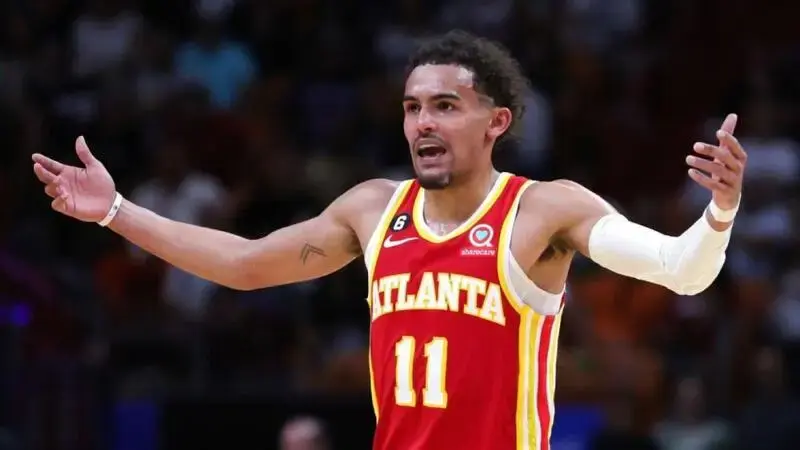 Hawks' Trae Young ejected for throwing ball at official, is now one technical foul away from suspension