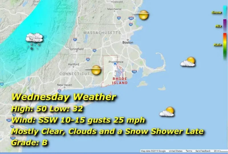 Rhode Island Weather for March 29, 2023 – John Donnelly