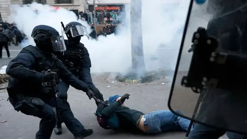 French police hit by claims they're too tough on protesters