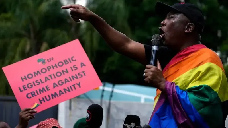 South African opposition protests Uganda's anti-LGBTQ bill