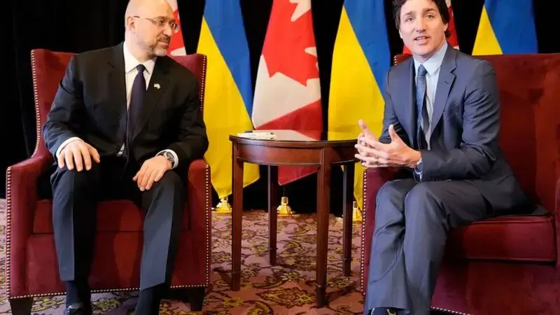 Trudeau provides more Ukraine aid, dismisses site being down