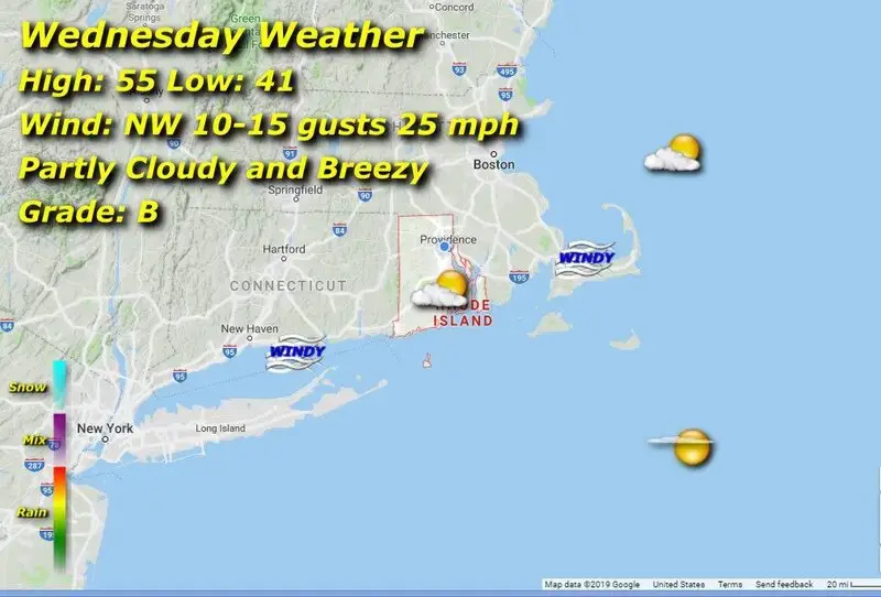 Rhode Island Weather for April 19, 2023 – John Donnelly