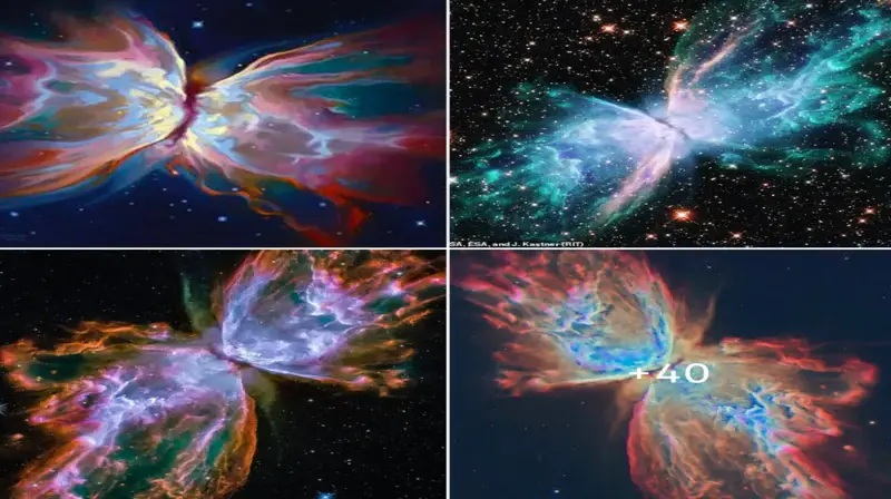 The Magnificent Butterfly Nebula: A Celestial Wonder