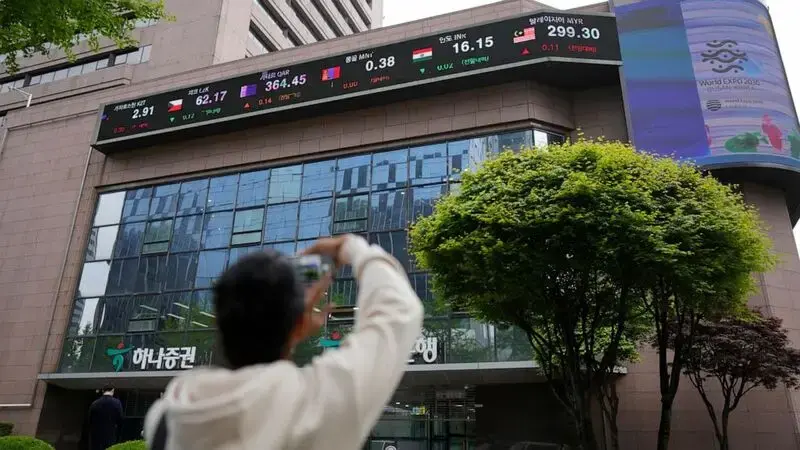 Stock market today: Asian shares follow Wall Street lower