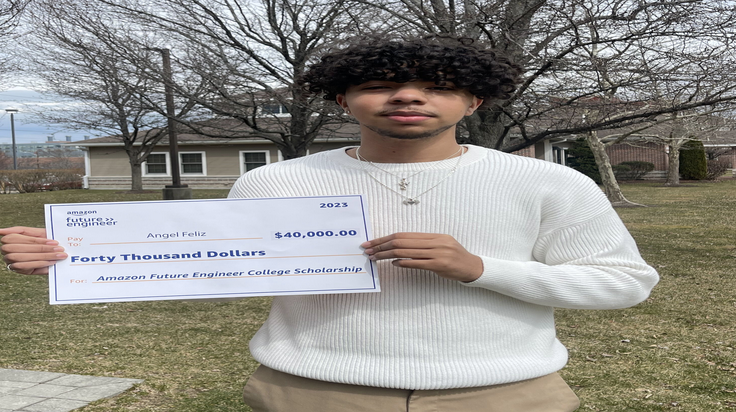 Amazon announces: Providence student wins $40K scholarship & Amazon internship