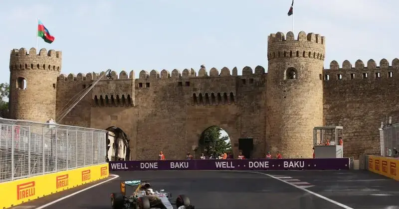 What time does qualifying start for the Azerbaijan Grand Prix?