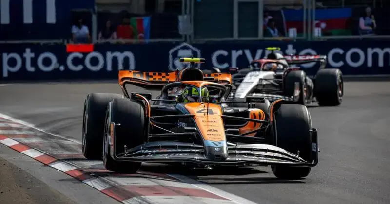Norris rues 'long' Azerbaijan GP: I hoped it was the end after 20 laps!