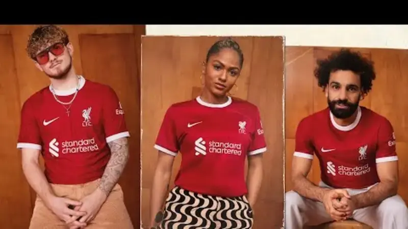 Liverpool release 2023/24 home kit inspired by classic 70s strip
