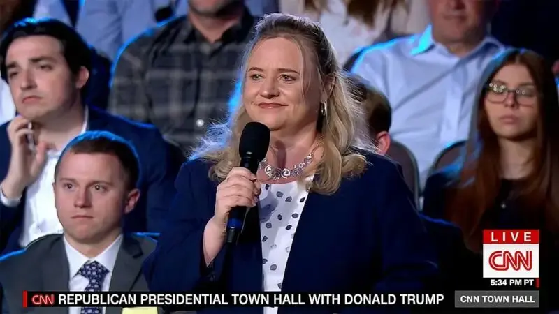 NH woman who asked Trump about abortion at town hall: 'He didn't actually answer me'