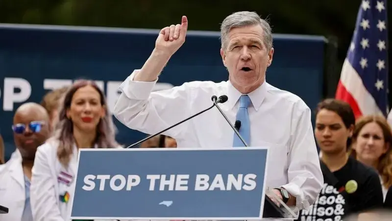 North Carolina governor vetoes 12-week abortion ban as override threat looms