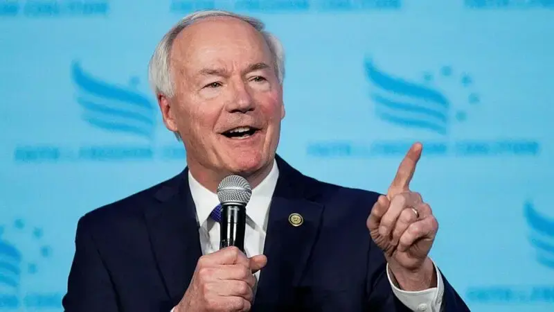 As he struggles in polls, Asa Hutchinson calls support for Trump 'inflated'