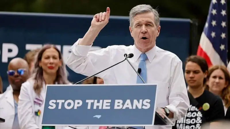 North Carolina Legislature overrides governor's veto of abortion ban