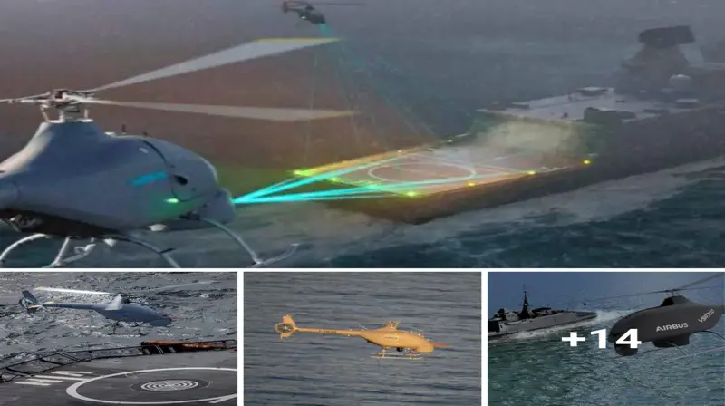 Air-us VSR700 Unmanned Aerial System Fully Operational Tested at Sea