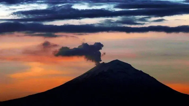 Mexico's Popocatepetl volcano spewing ash and gas closes schools