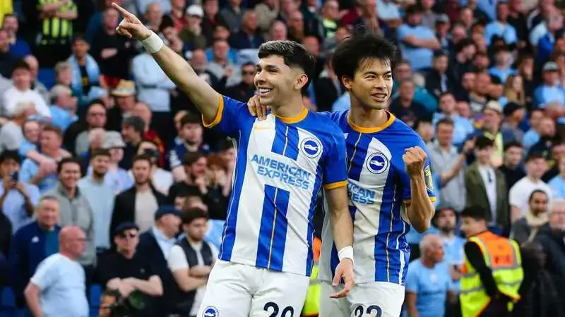 Brighton 1-1 Man City: Player ratings as Enciso stunner secures sixth for Seagulls