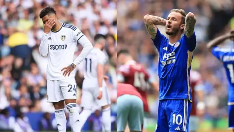 Leicester & Leeds relegated from Premier League on final day - Everton survive