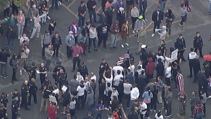 School board's Pride month vote leads to fights, protests, arrests in Glendale, Calif.