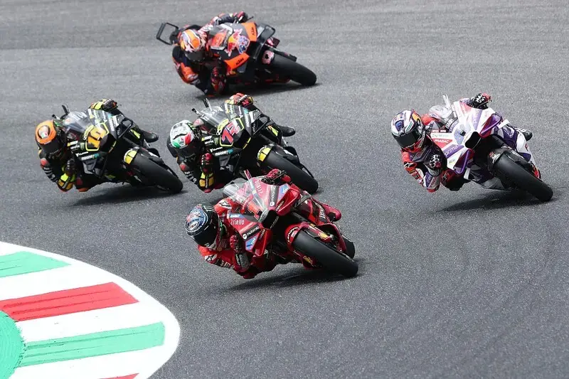 Bagnaia “started the panic” in rain threat in MotoGP Italian GP sprint