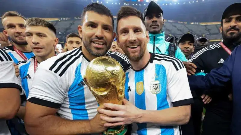 'I'm going to Miami with Messi!' - Sergio Aguero celebrates Man City treble