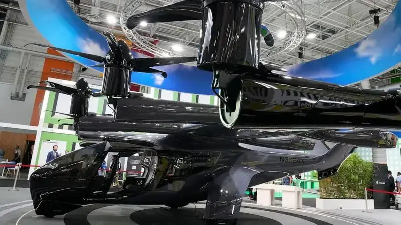 Lean green flying machines take wing in Paris, heralding transport revolution