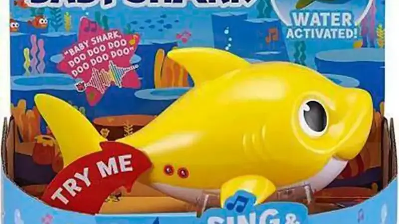 7.5 million Baby Shark bath toys are recalled after they cut or stabbed children