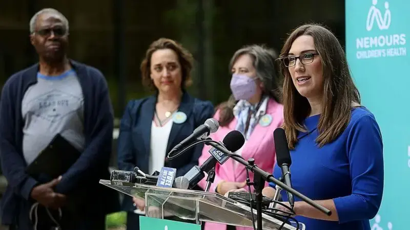 Sarah McBride could be 1st openly trans person in Congress, but her focus is on results for Delaware