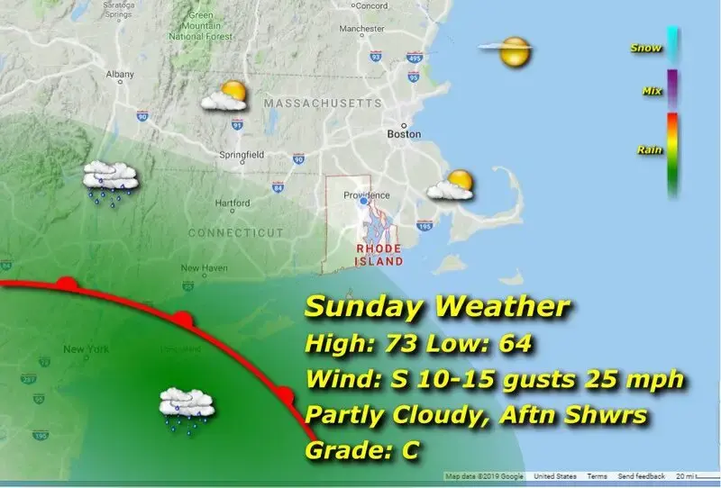 Rhode Island Weather for July 2, 2023 – John Donnelly