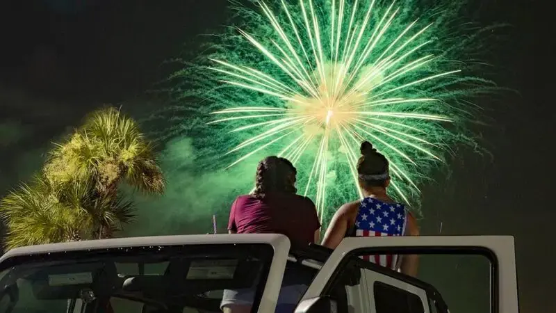 High-tech 4th of July displays ditch fireworks over fire and pollution concerns