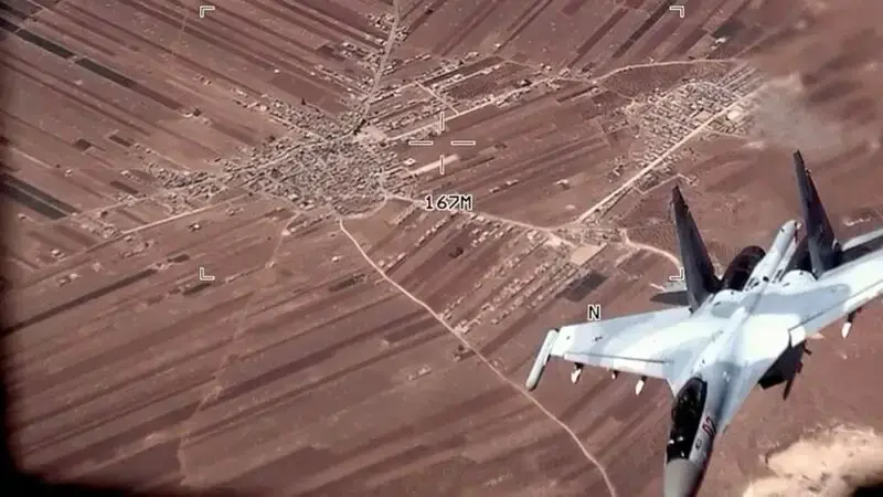 US drones 'harassed' by Russian jets kill top Islamic State leader in airstrike: Officials