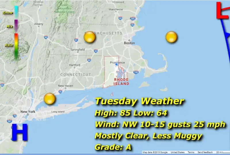 Rhode Island Weather for July 11, 2023 – John Donnelly