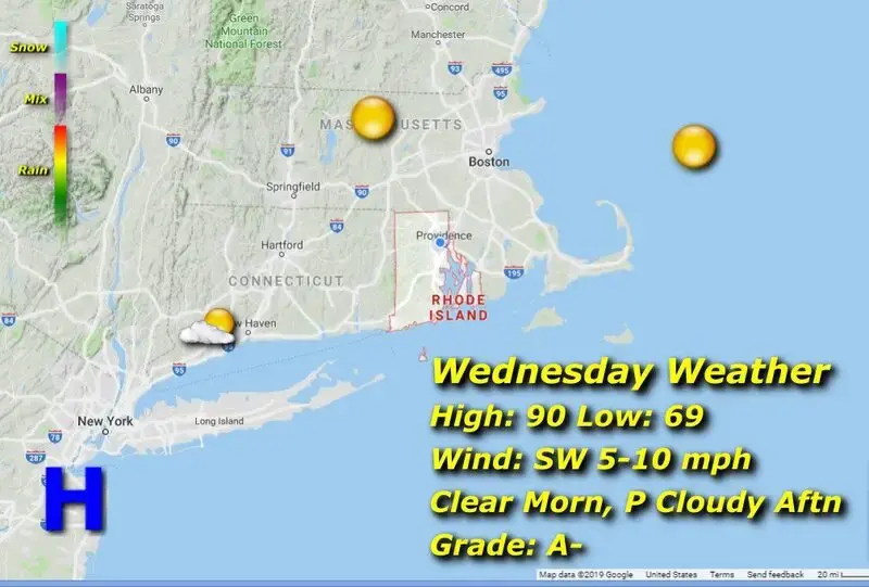 Rhode Island Weather for July 12, 2023 – John Donnelly