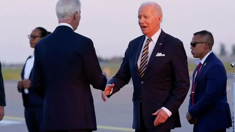 Biden is closing out his Europe trip by showcasing new NATO member Finland