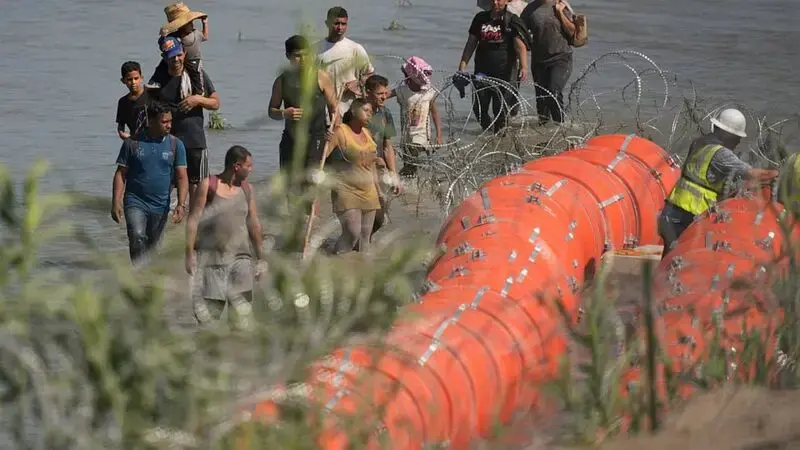 Mexico files border boundaries complaint over Texas' floating barrier plan on Rio Grande