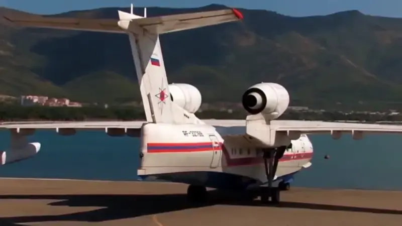 Meet the Russian multirole amphibious aircraft Beriev Be-200 Altair