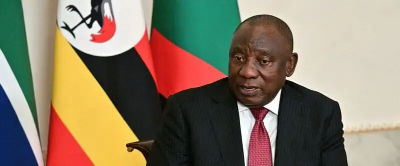 South African leader says that arresting Putin if he comes to Johannesburg next month would be 'war'