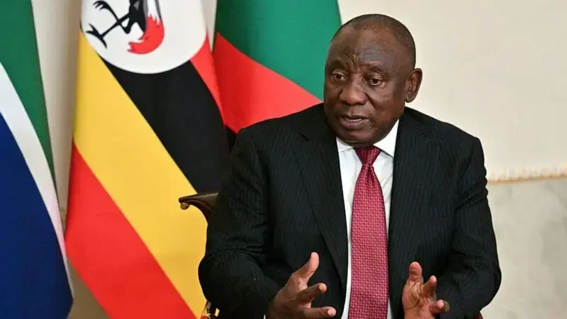 South Africa says Putin will skip a Johannesburg summit next month because of his ICC arrest warrant