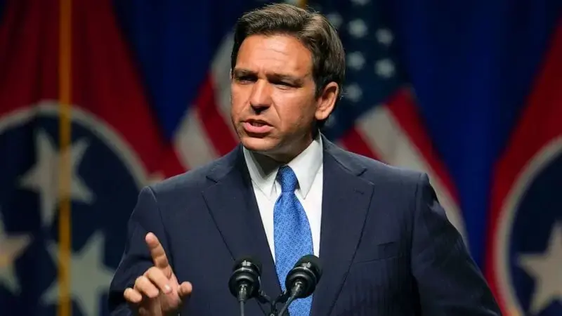 DeSantis talks Trump, trans issues and 'what wokeness is'