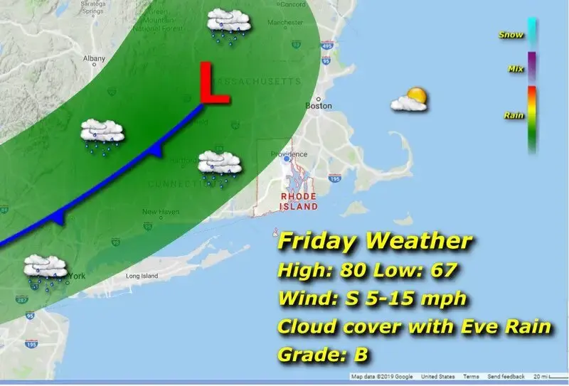 Rhode Island Weather for July 21, 2023 – John Donnelly