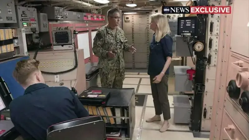 ABC News Exclusive: Inside the US ballistic missile submarine in South Korea