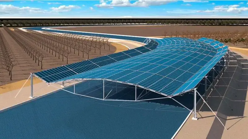 Solar panels on water canals seem like a no-brainer. So why aren't they widespread?