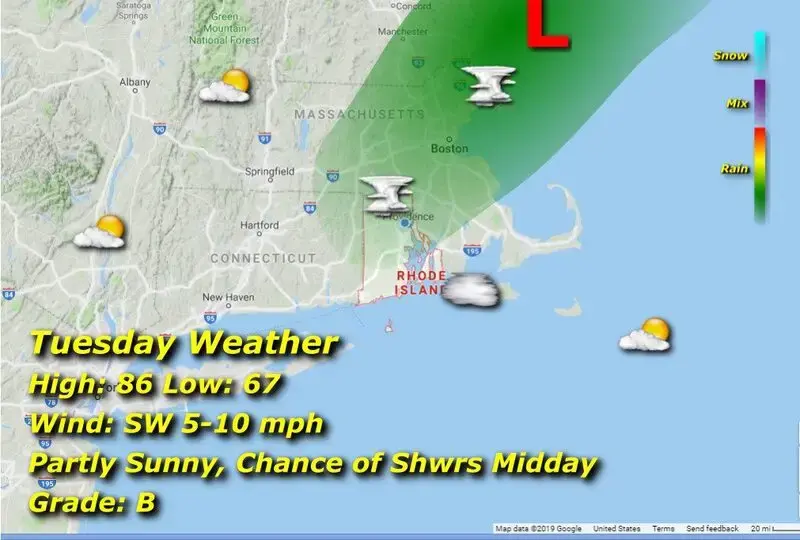 Rhode Island Weather for July 25, 2023 – John Donnelly