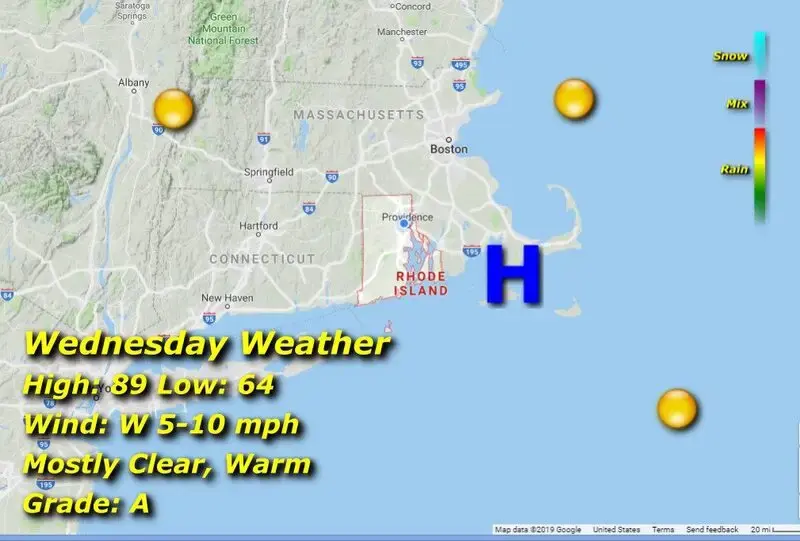 Rhode Island Weather for July 26, 2023 – John Donnelly