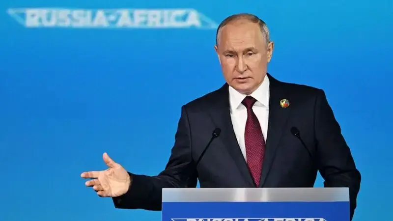 Putin promises African summit that Russia will make maximum efforts to avert a food crisis